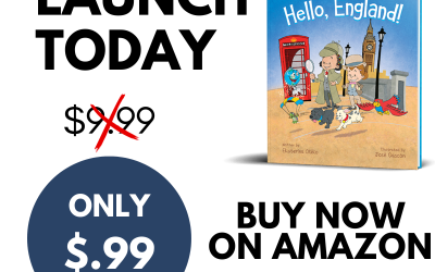 [Book Release] Join Sophie & Stephie on another travel adventure! With Hello, England!