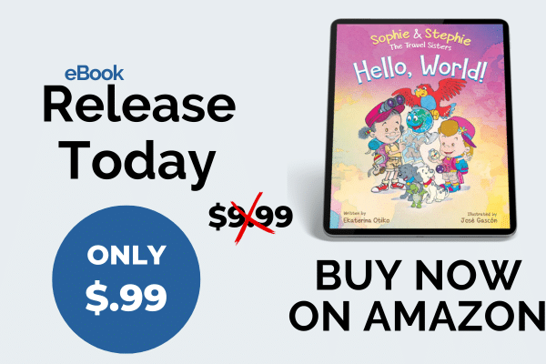 [Book Release] Join Sophie & Stephie on a magical travel adventure! ✈️🏰